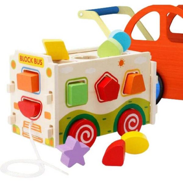 Montessori Dismantling Shape Car
