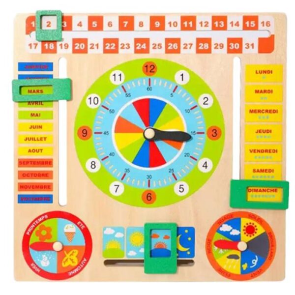 Multifuntional Calander Clock