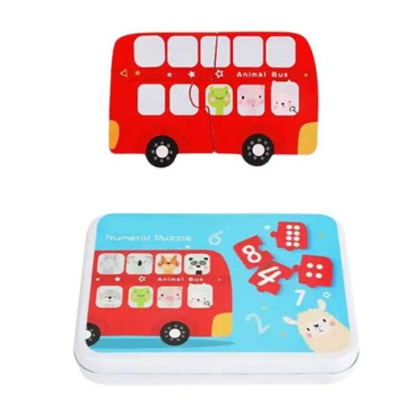 Bus Number Match Puzzle