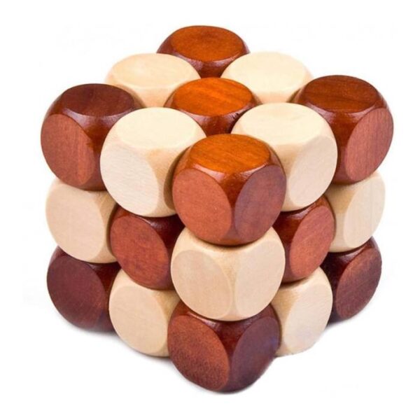 Mind Twist Wooden Puzzle Cube