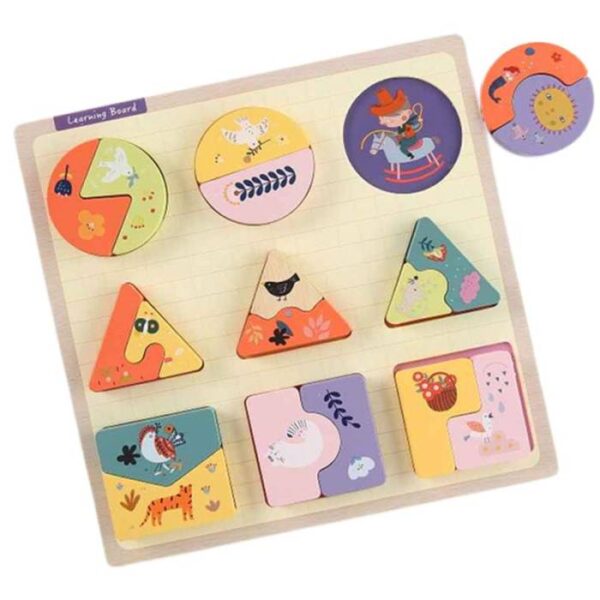 Cognitive HQ Wooden Shapes Puzzle