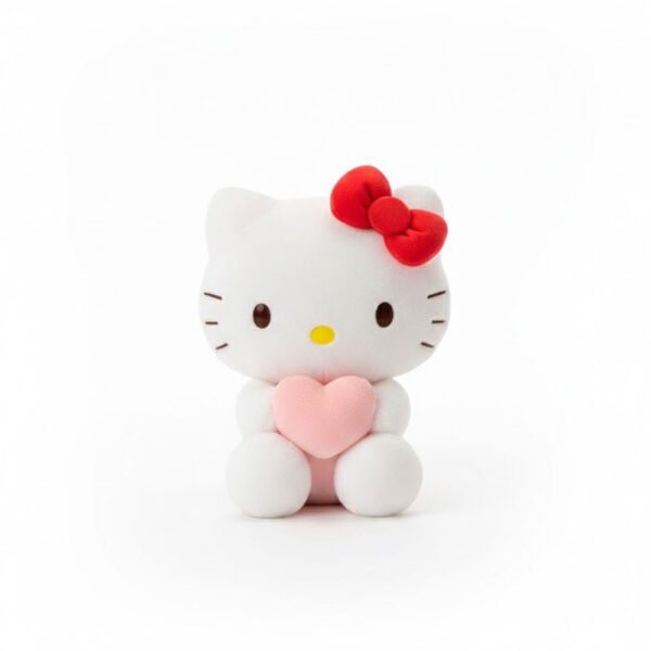دمية Hello Kitty بقلب وردي – هدية ناعمة للأطفال